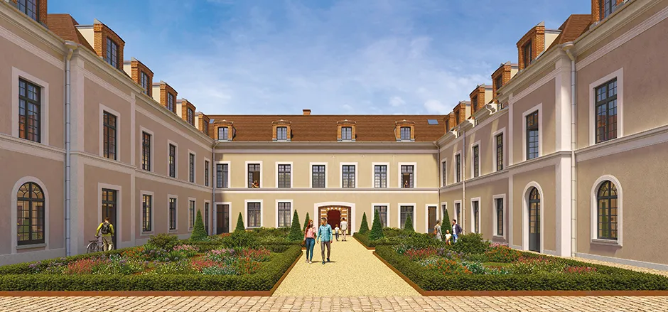 Programme neuf à Fontainebleau — illustration non contractuelle