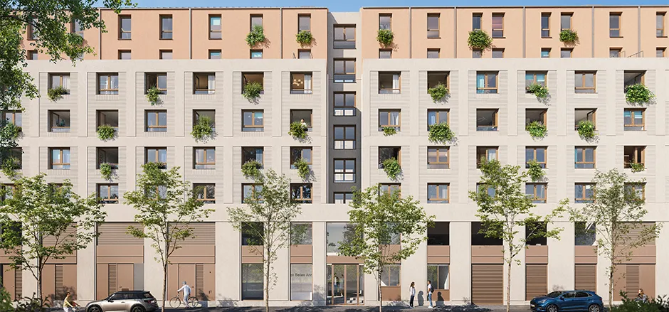 Programme neuf à Bordeaux — illustration non contractuelle