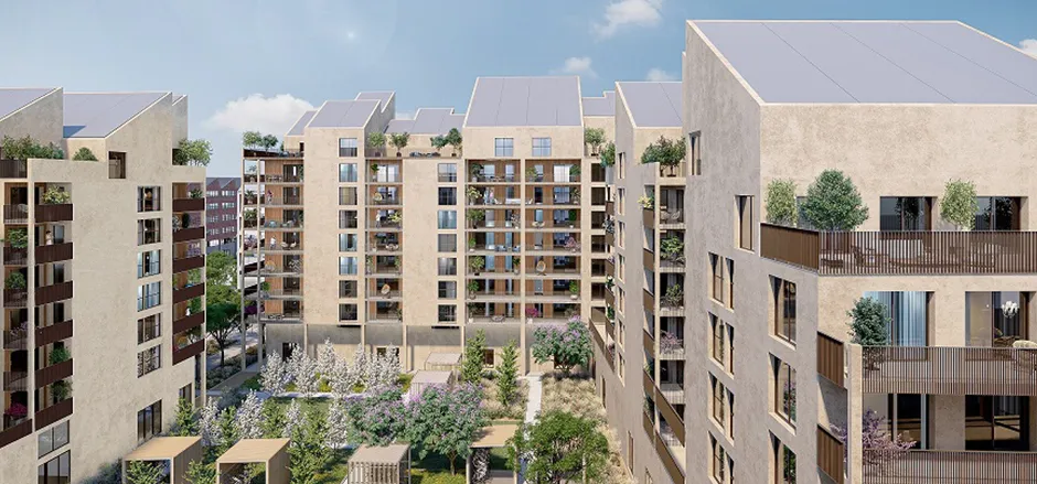 Programme neuf à Bordeaux — illustration non contractuelle