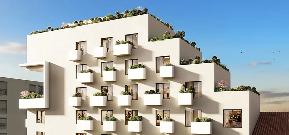 Programme neuf à Marseille 6 — illustration non contractuelle