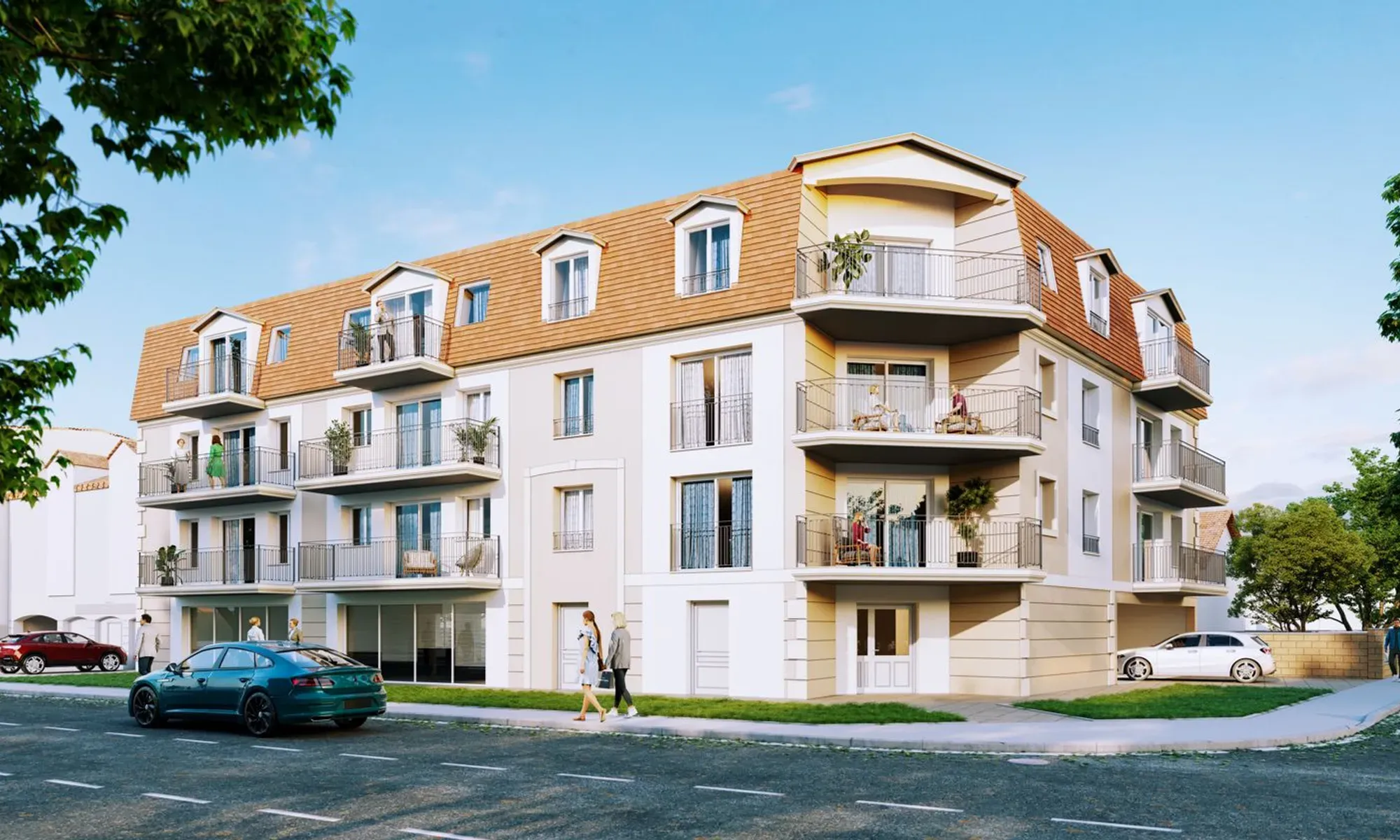 Programme neuf à Sainte-Geneviève-des-Bois — illustration non contractuelle