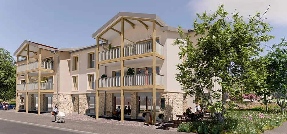 Programme neuf à Coublevie — illustration non contractuelle