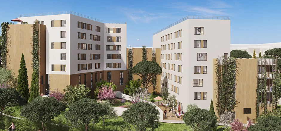 Programme neuf à Montpellier — illustration non contractuelle