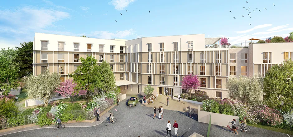 Programme neuf à Marseille 13 — illustration non contractuelle